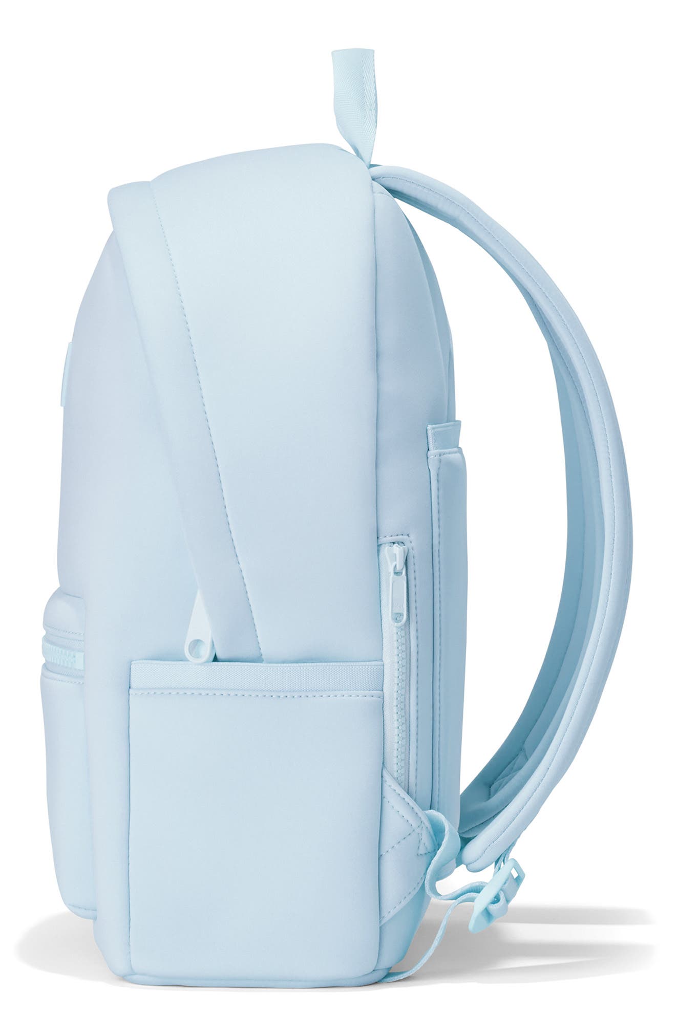 Dagne Dover Dakota Neoprene Backpack Medium Daylight Blue Has Pouch Zippers Dagne Dover Dakota Backpack Medium – The Shop at Equinox main image 4
