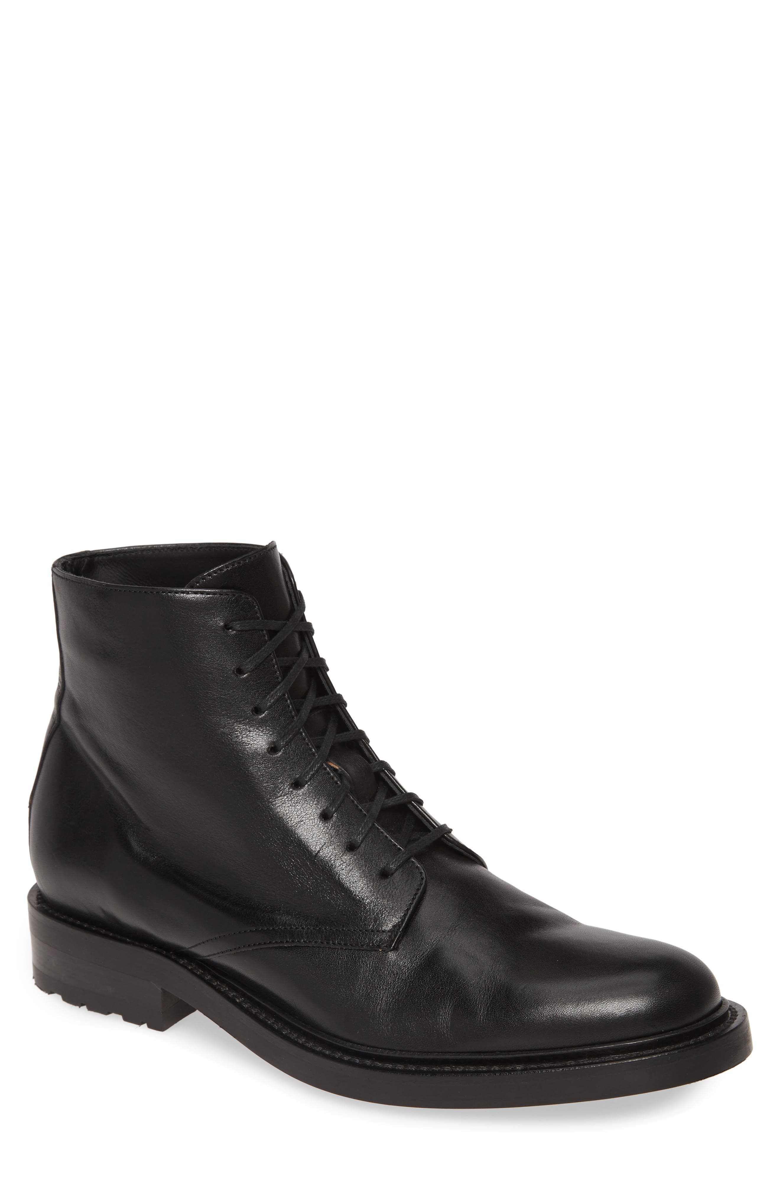 Saint Laurent Army Plain Toe Boot, Main, color, 