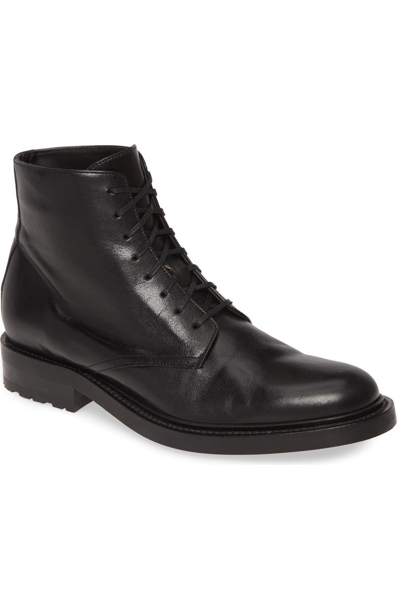 Saint Laurent Army Plain Toe Boot, Main, color,