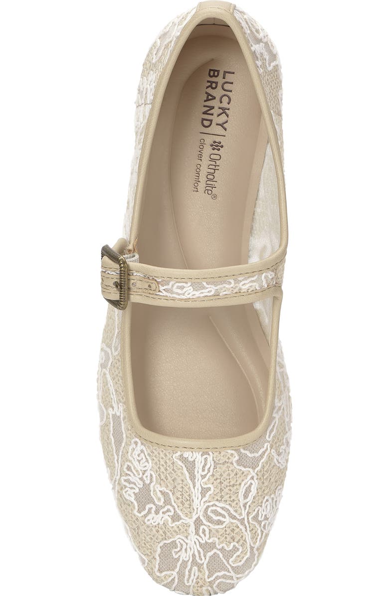 Lucky Brand Tannyr2 Mary Jane Flat, Alternate, color, Natural/ Natural