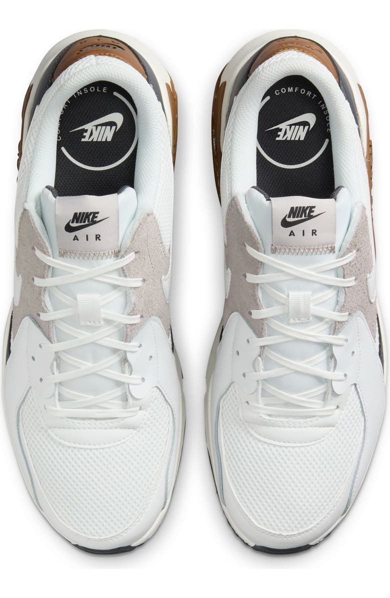 Nike Air Max Excee Sneaker, Alternate, color, 102 Summit White/Summit White-Lt British Tan