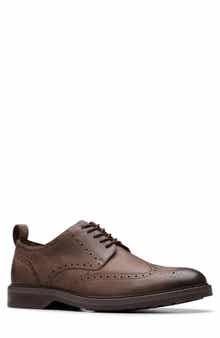 Clarks® Aldwin Limit Wingtip Derby