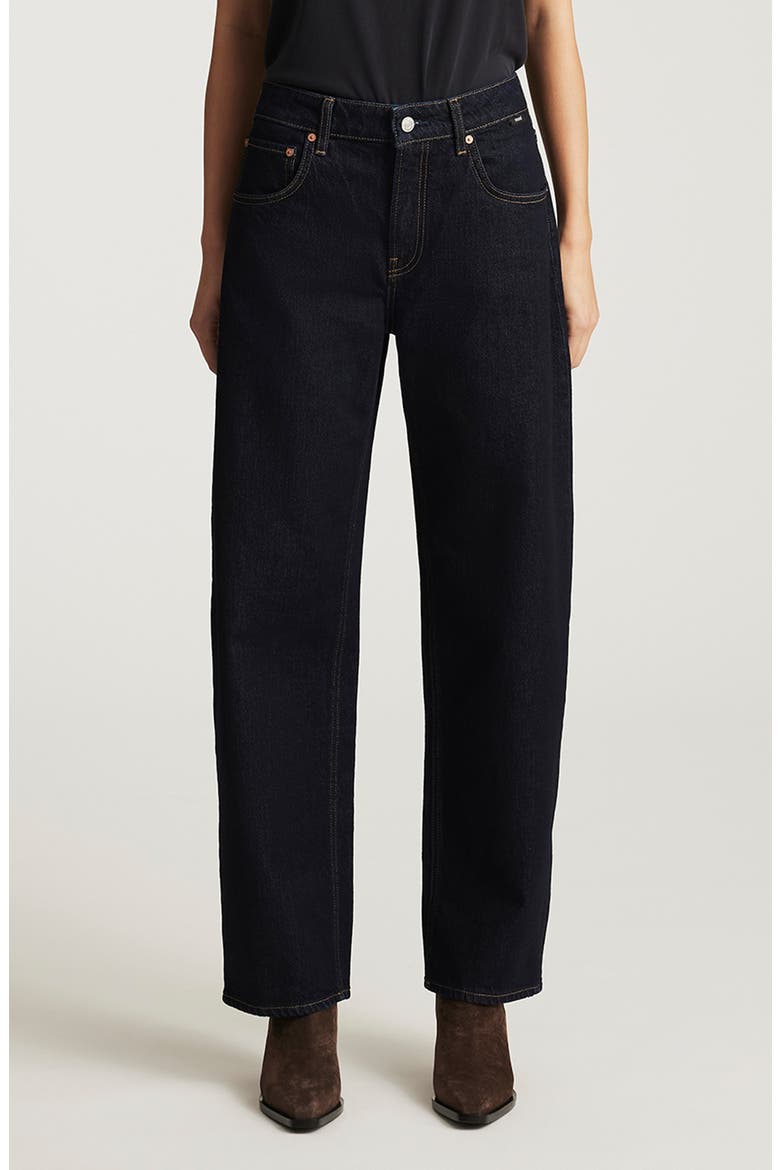 Nica High Waist Barrel Leg Jeans, Main, color, RINSE CLASSIC BLUE