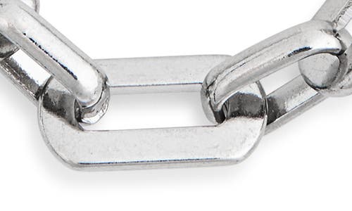 Nordstrom Rack Stainless Steel Smooth Link Necklace