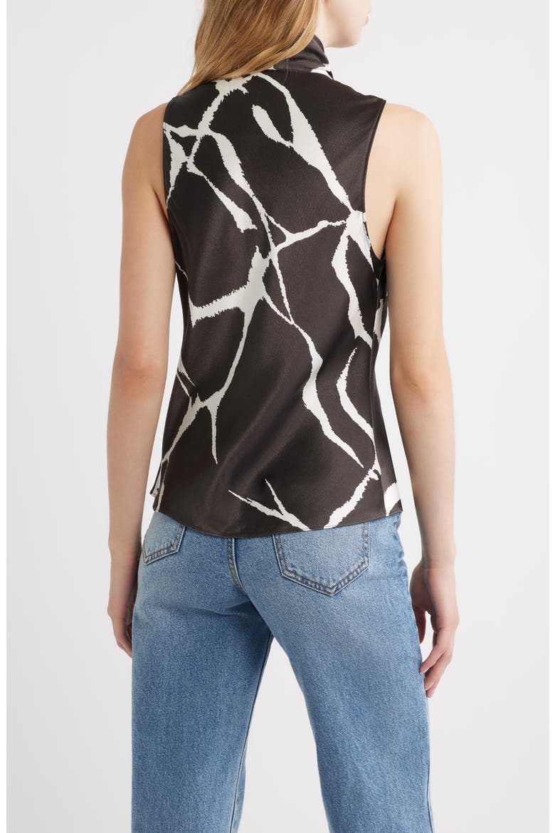 Poppy Tie Neck Sleeveless Top, Alternate, color, RIFT