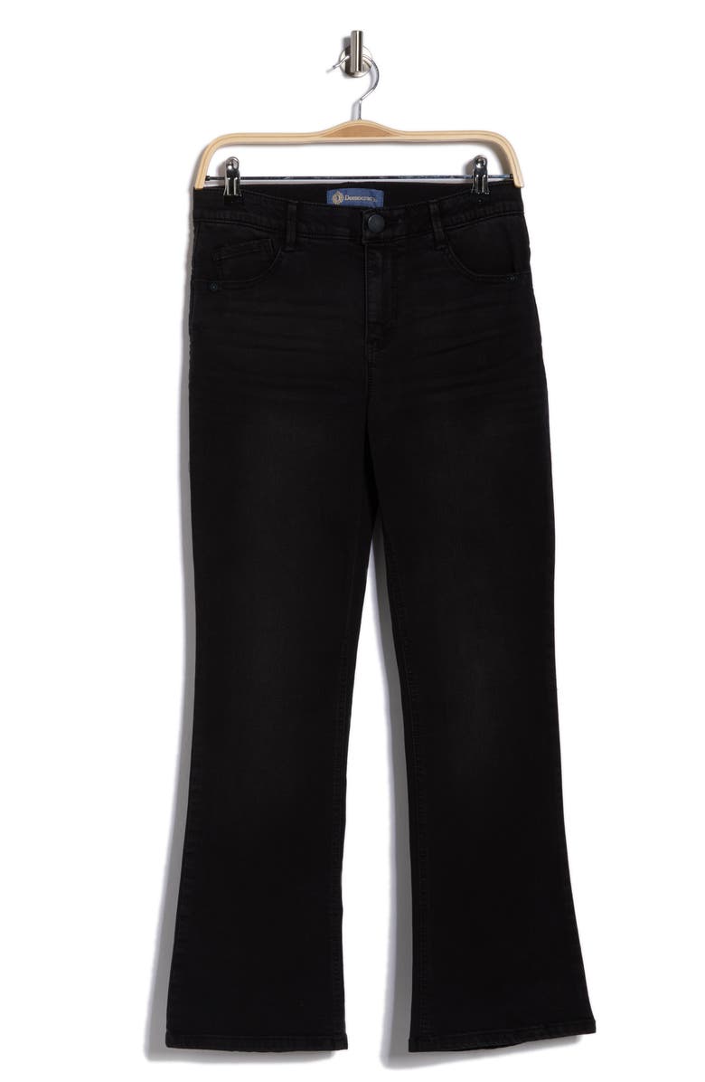Democracy AbSolution High Waist Itty Bitty Bootcut Jeans, Main, color, Washed Black