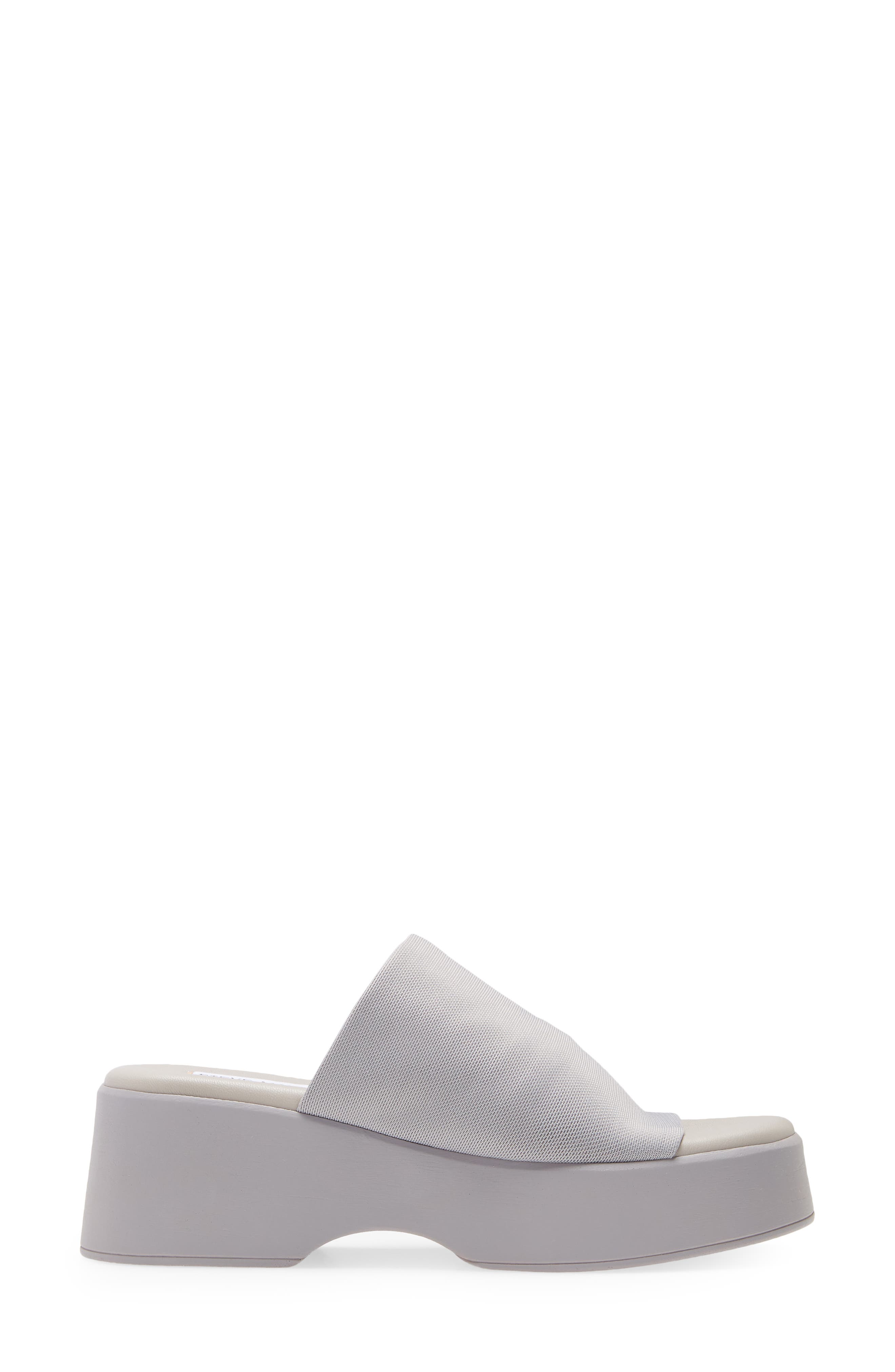 Slinky 30 Platform Slide Sandal, Alternate, color, GREY