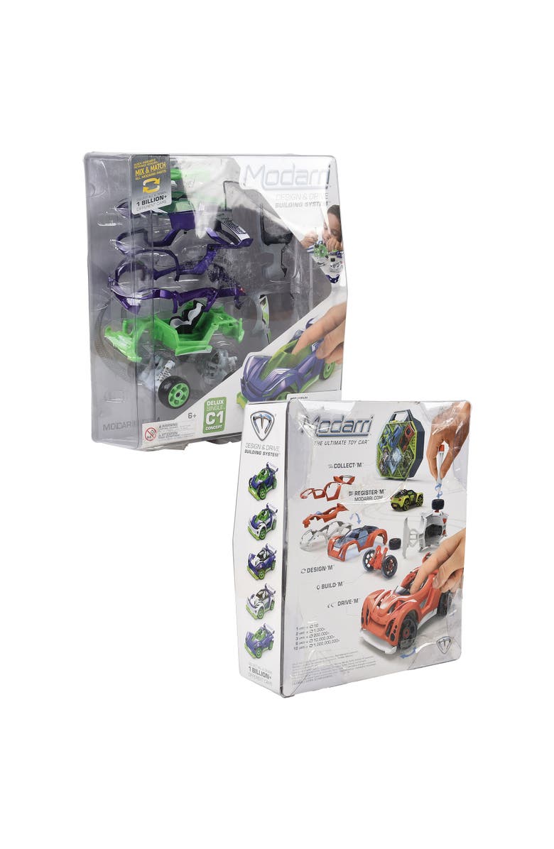 Modarri C1 Concept Car Deluxe Single Diy Design and Build Toy Car, Ages 6+, Alternate, color, Multicolored