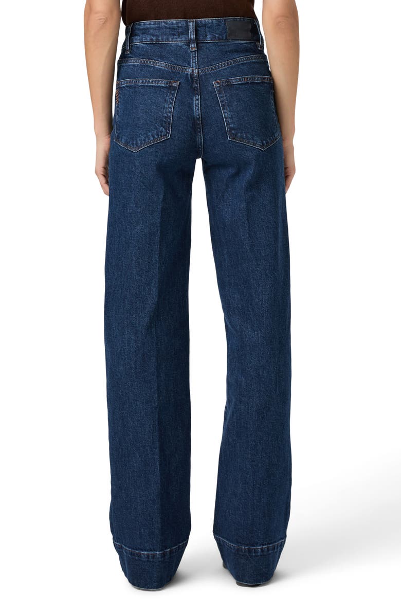 PAIGE Sasha Patch Pocket High Waist Wide Leg Jeans, Alternate, color, Enfield