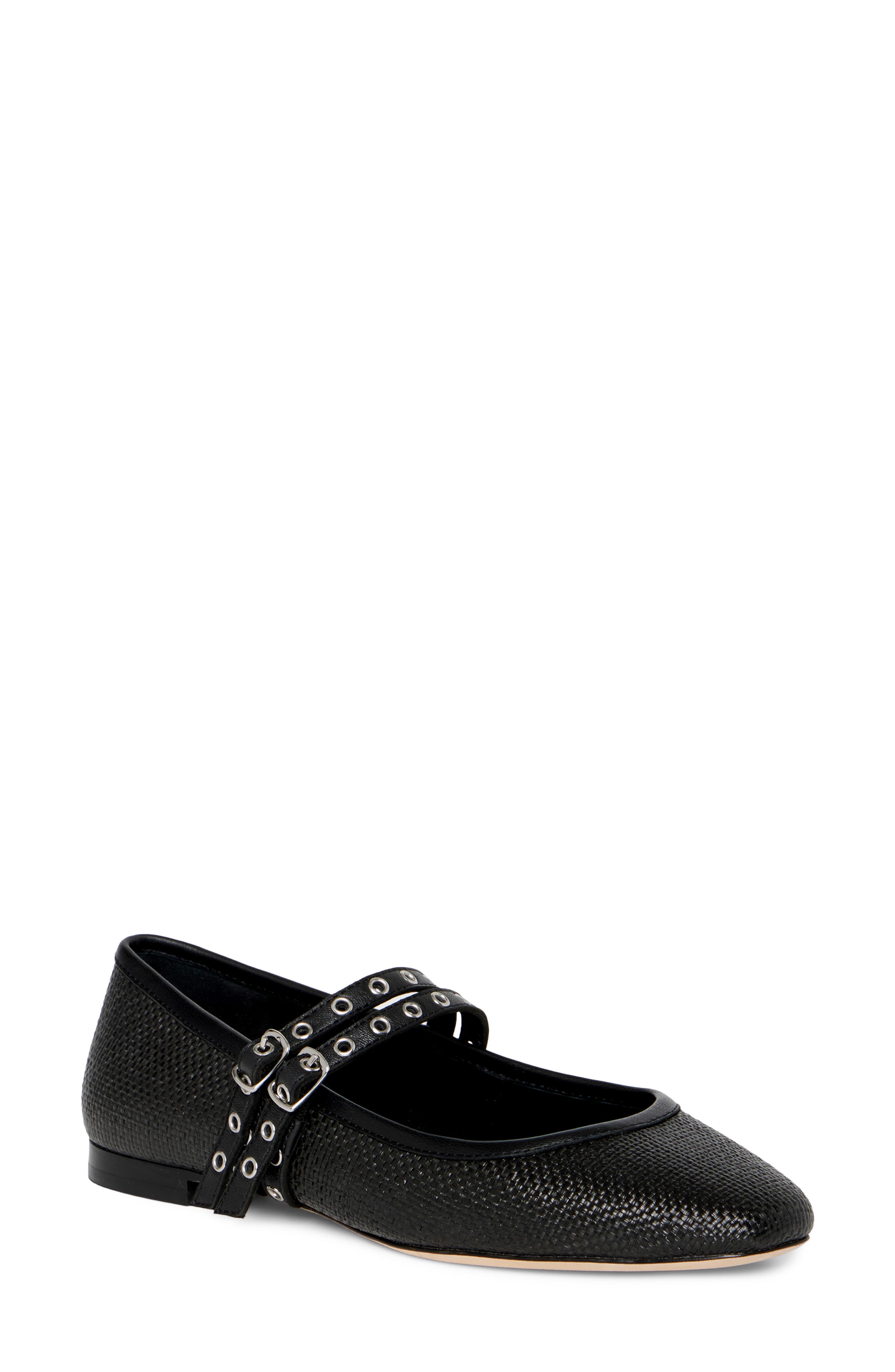 PAIGE Jackson Flat, Main, color, Black