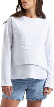 Ripe Maternity Claud Long Sleeve Nursing Top