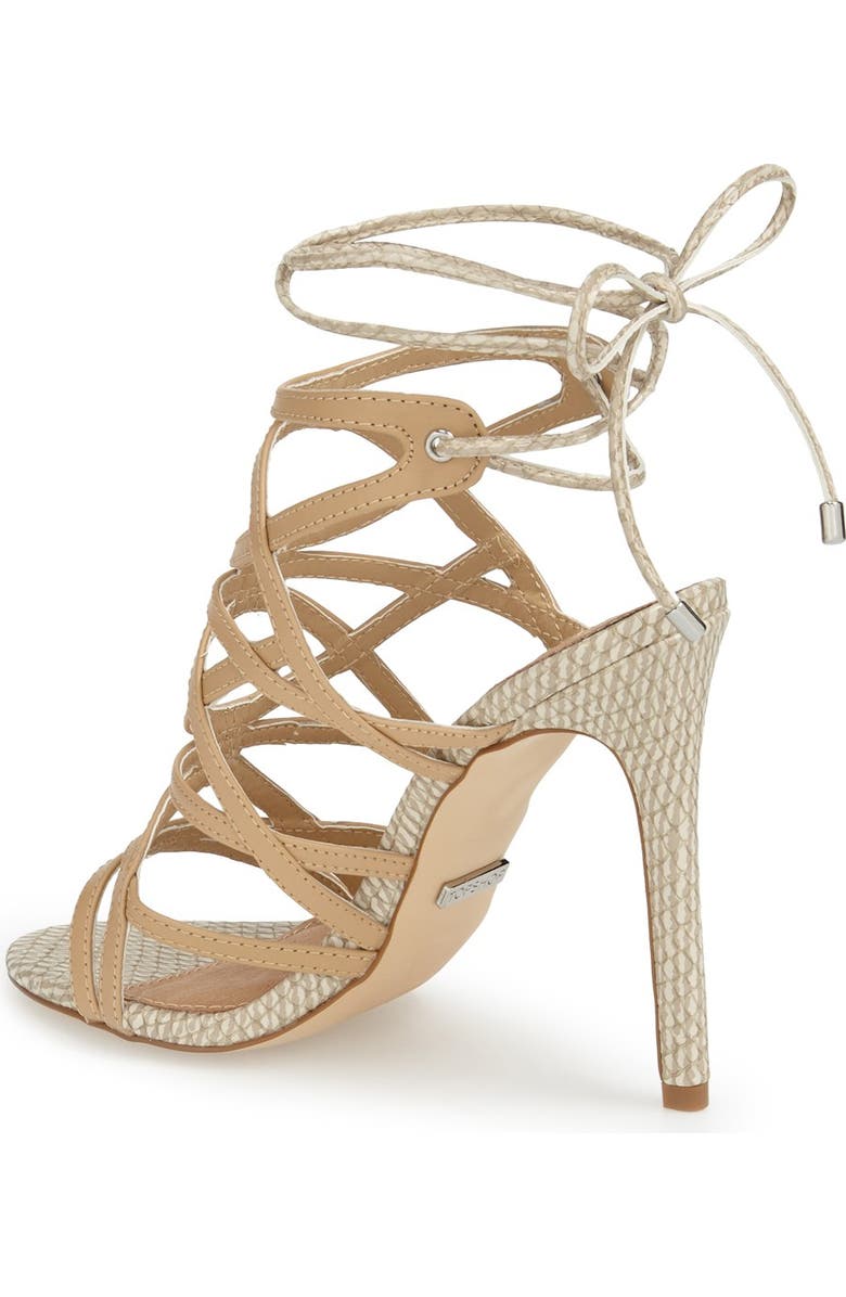 Topshop 'Rascal' Cage Sandal, Alternate, color,