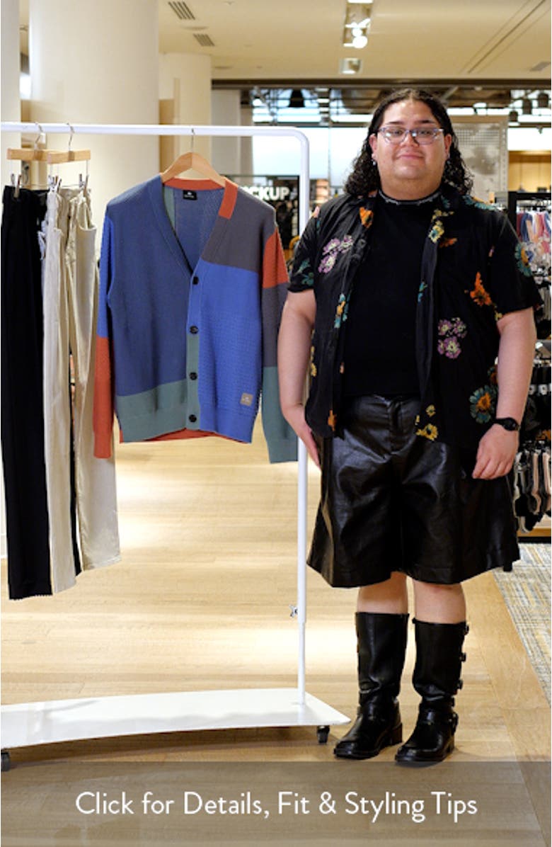 Colorblock Cardigan, sales video thumbnail