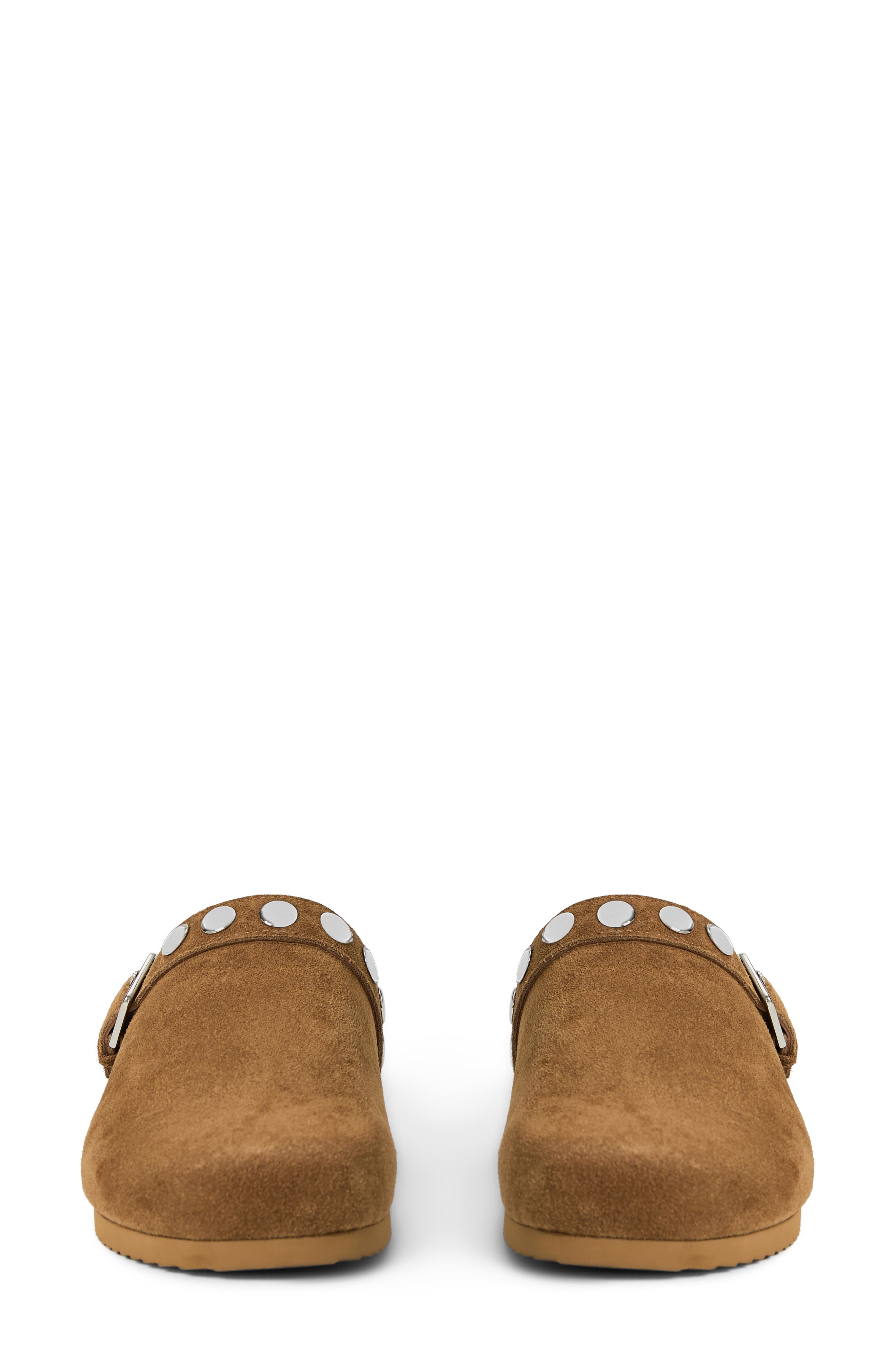Weaver Studded Clog, Alternate, color, CHESTNUT