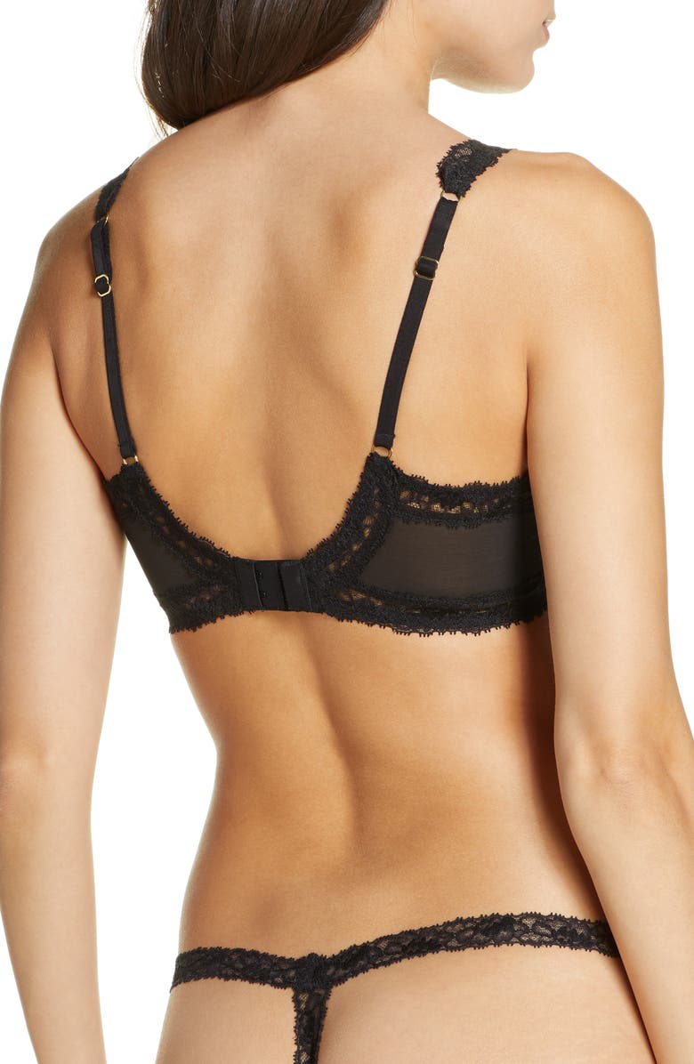 Natori Speechless Sheer Underwire Bra, Alternate, color,