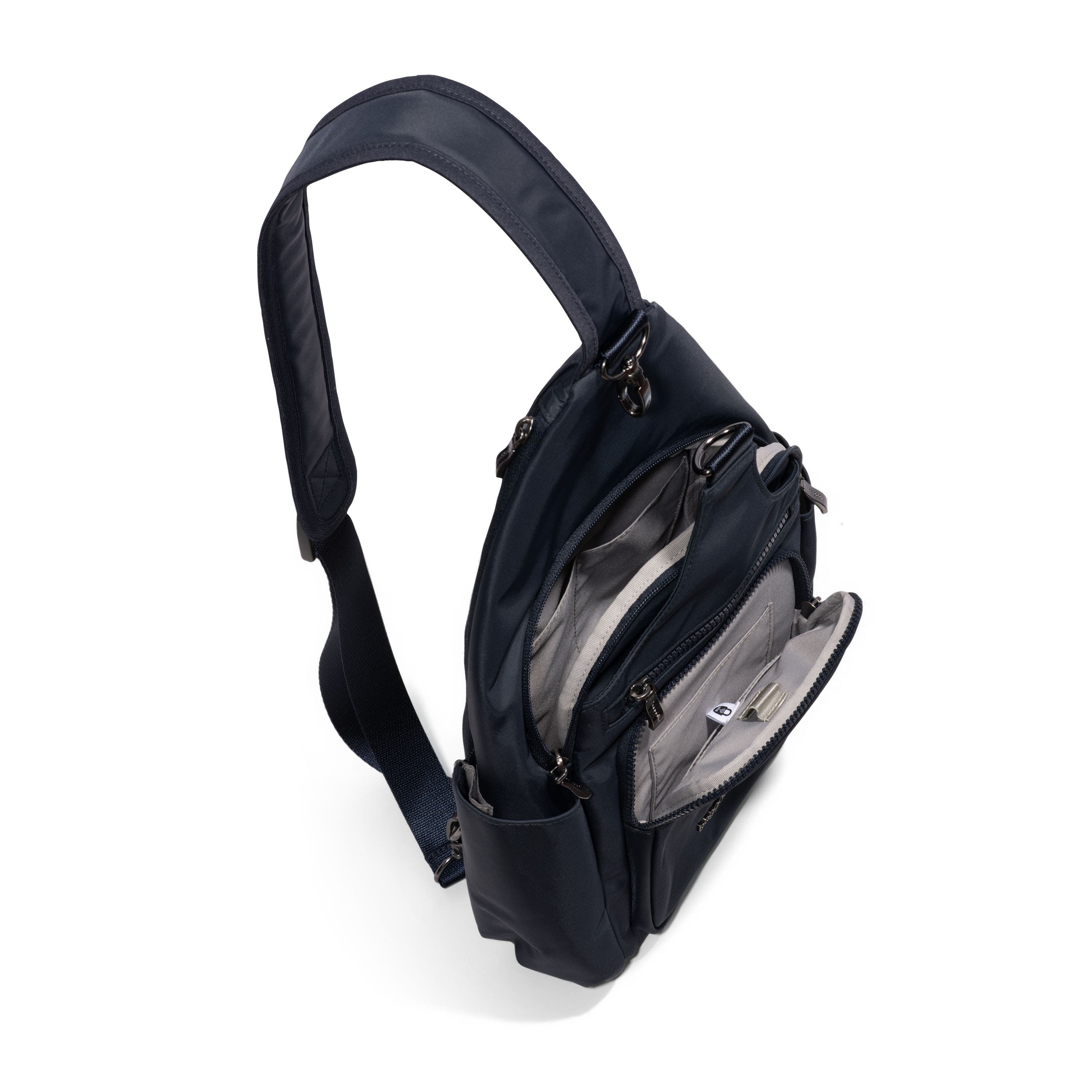 Central Park Large Sling Bag, Alternate, color, French Navy Twill