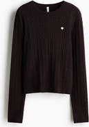H&M Cable-knit Jumper