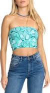 Billabong Keep It Simple Smocked Tube Top