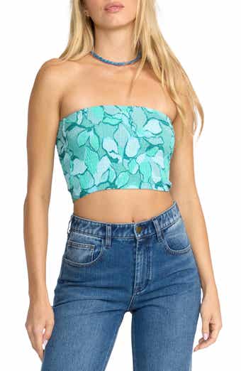 Billabong Keep It Simple Smocked Tube Top