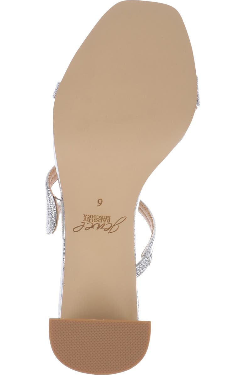 Jewel Badgley Mischka Zazie Block Heel Sandal, Alternate, color,