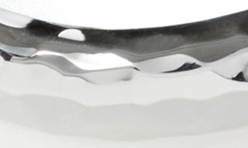 John Hardy Palu Hammered Band Ring In Silver