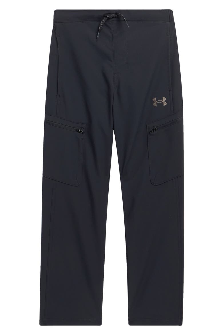 Kids' Ode Twill Cargo Pants, Main, color, BLACK