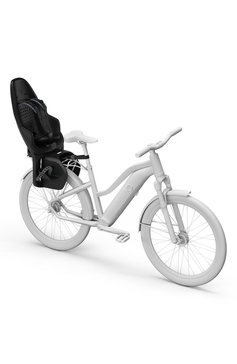 Thule Yepp 2 Maxi MIK HD Rack Mounted Child Bike Seat, Alternate, color, Black/ Midnight
