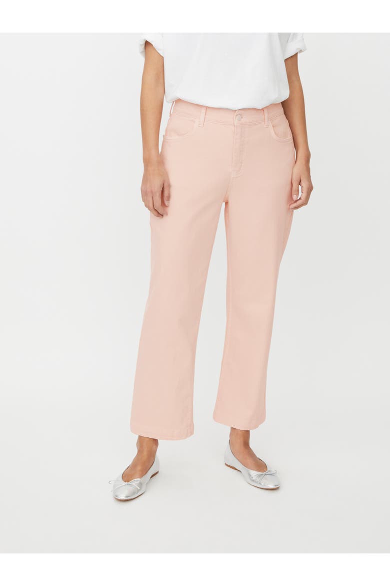 MaPortiscan Cropped Jeans, Main, color, Primrose