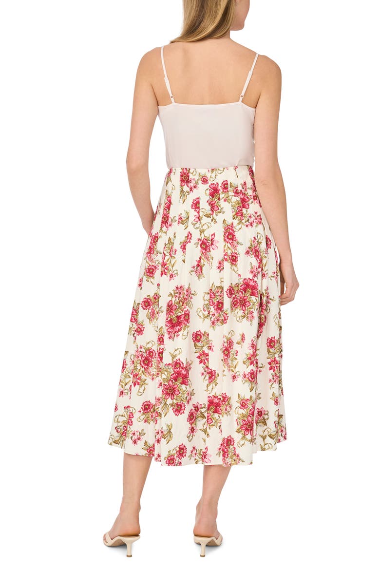 Gathered Midi Skirt, Alternate, color, CHAI TEA