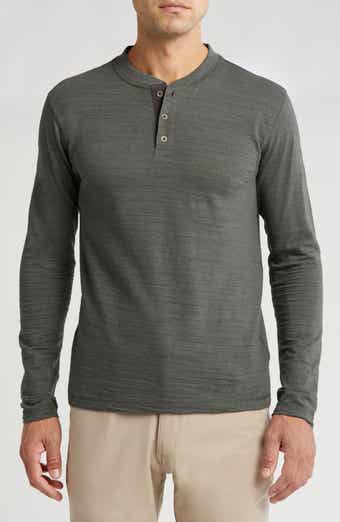 Vintage 1946 Slub Jersey Knit Long Sleeve Henley