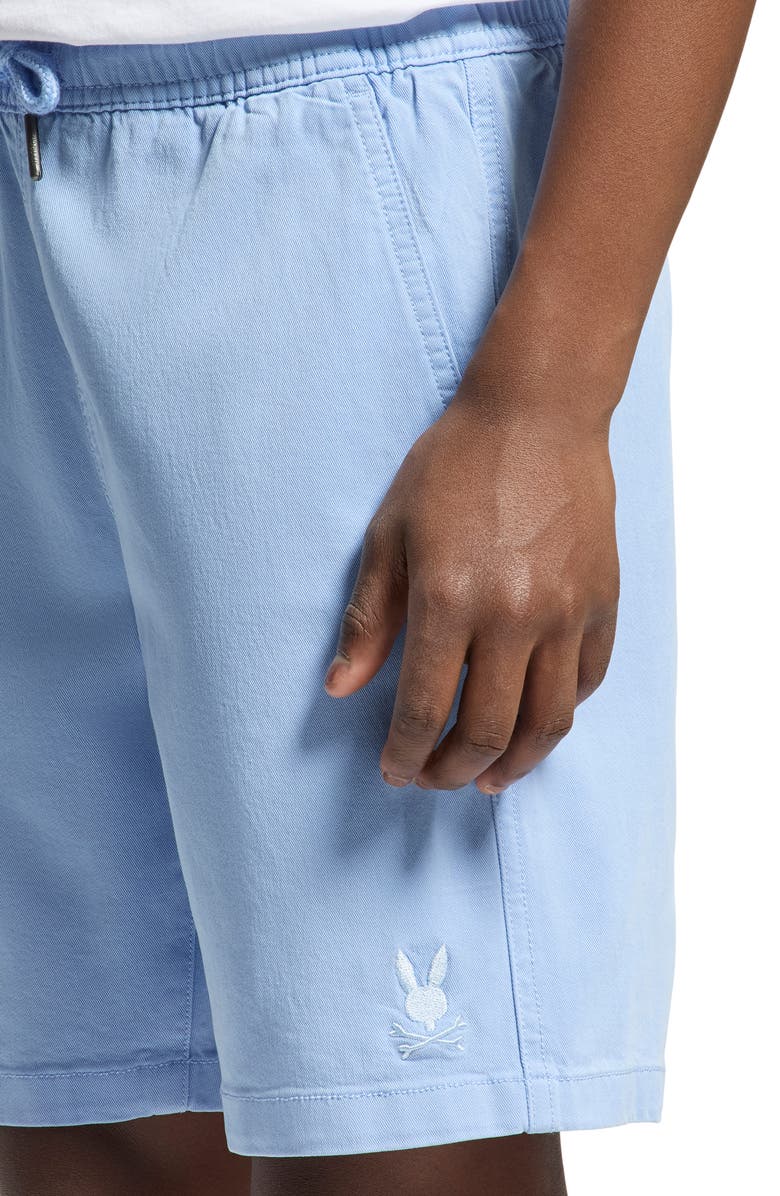 Psycho Bunny Kids' Willis Stretch Shorts, Alternate, color, Serenity