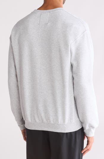 Embroidered Bear Crewneck Sweatshirt