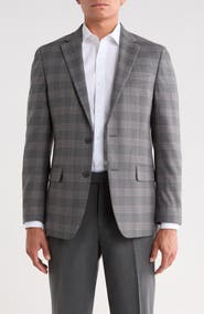 Original Penguin Plaid Two Button Sport Coat
