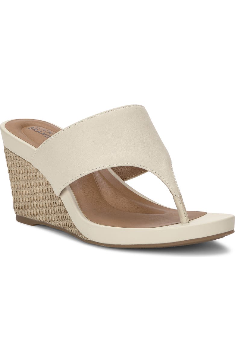 Lucky Brand Libbie Platform Wedge Flip Flop, Main, color,