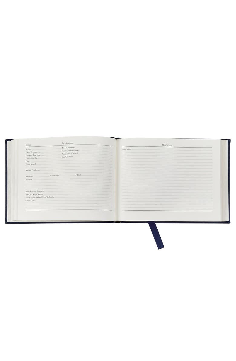 Graphic Image Ship's Log, Alternate, color, Cognac