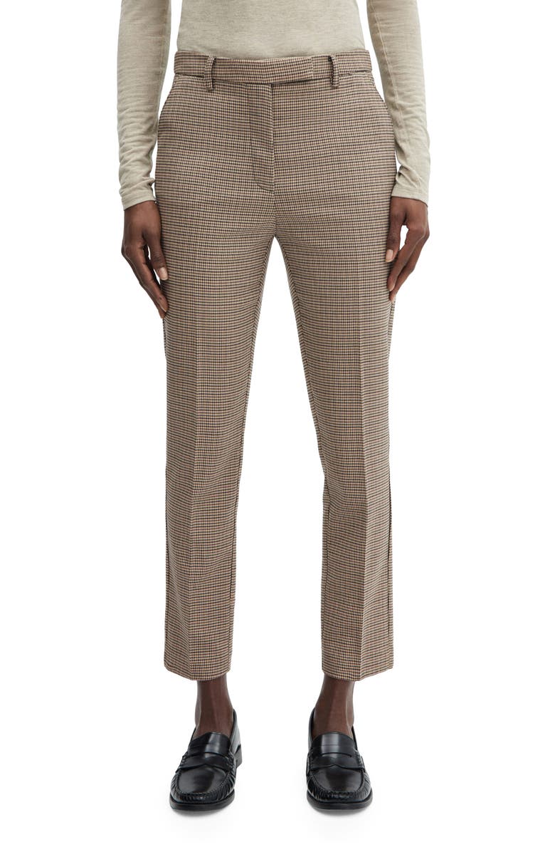 MANGO Ankle Skinny Suit Pants, Main, color, 