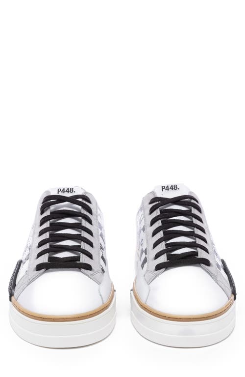 P448 Half Piper Low Top Sneaker In Stained Check