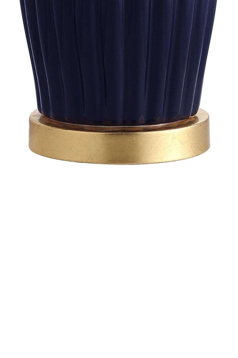 Roman 28.5" Ceramic LED Table Lamp, Alternate, color, Navy
