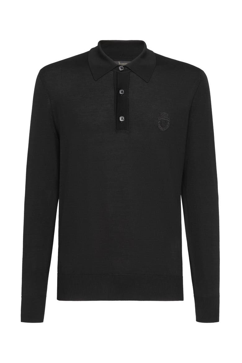 Sweater Crest Men, Main, color, black