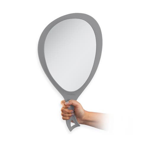 XL Teardrop Handheld Mirror with Handle
