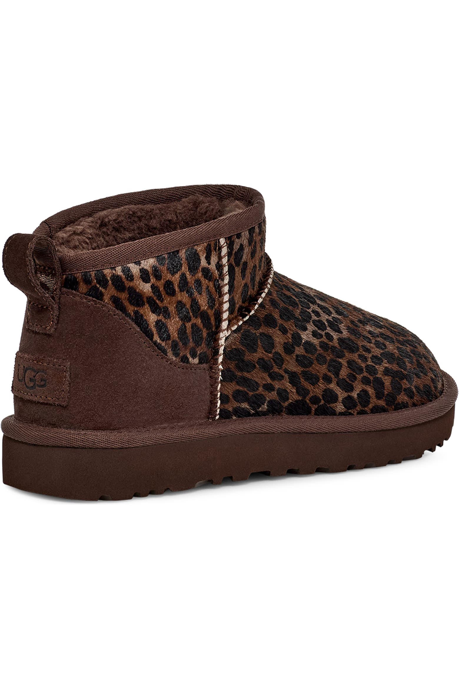 Preppy Mini Rug UGG® Classic Ultra Mini Caspian Genuine Calf Hair Bootie (Women ...