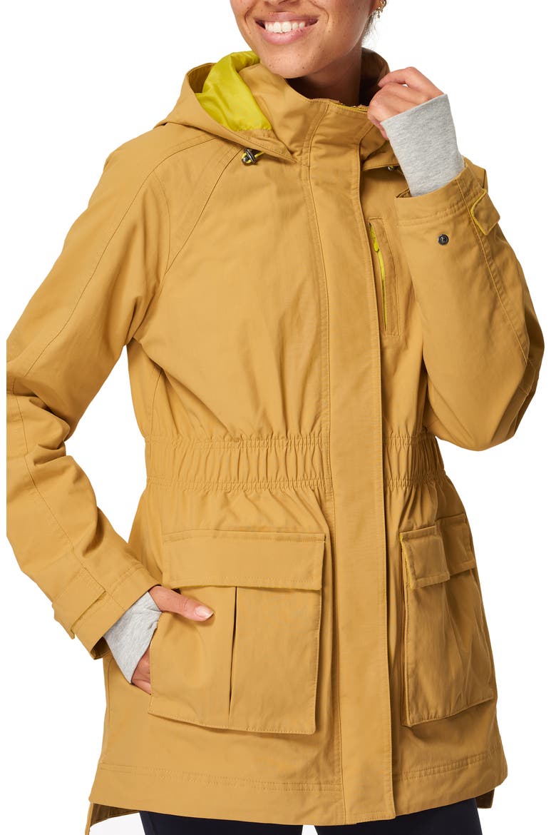 Snowdonia Waterproof Hiking Jacket, Main, color, CAMEL BROWN