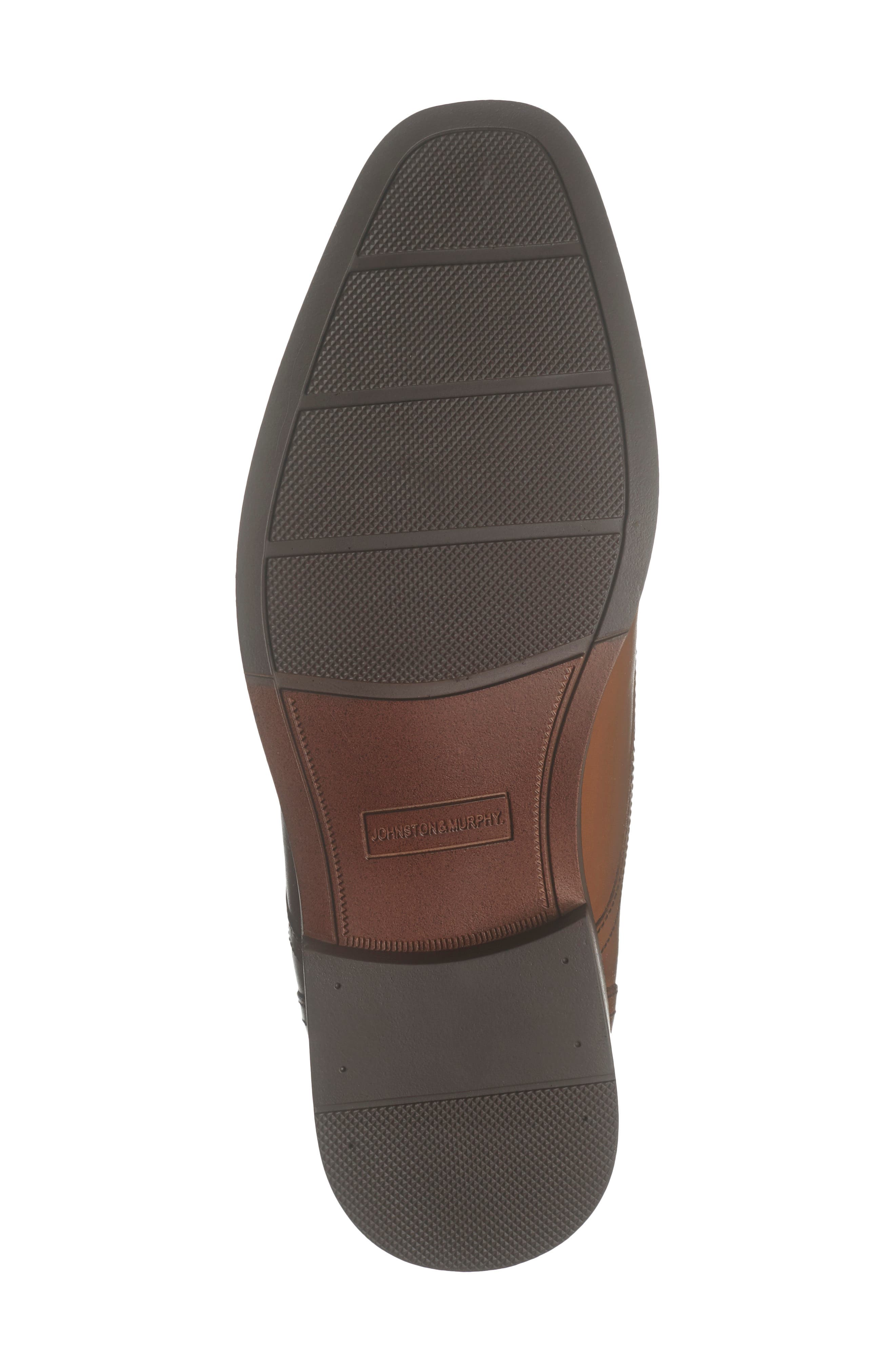 Johnston & Murphy Borland Plain Toe Derby, Alternate, color, Tan