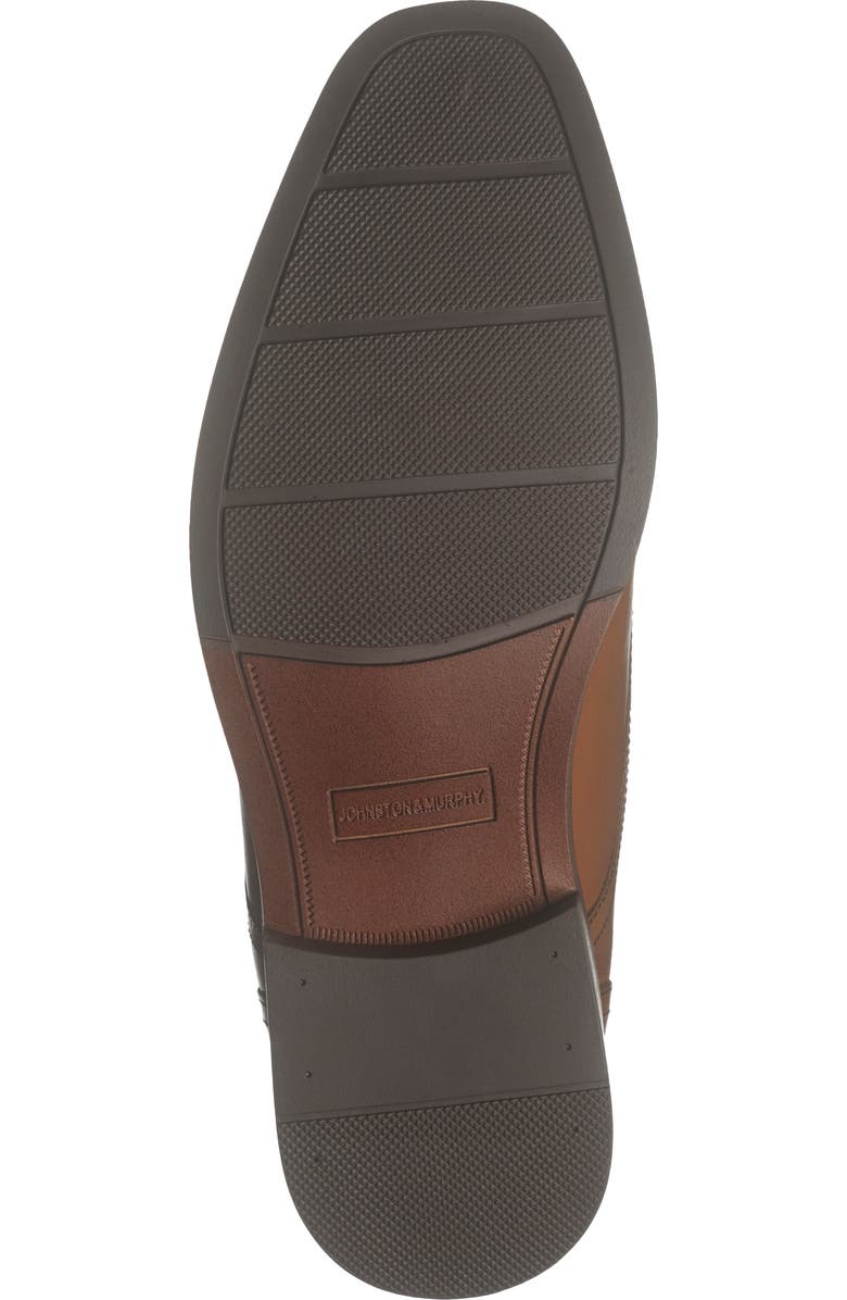 Johnston & Murphy Borland Plain Toe Derby, Alternate, color, Tan