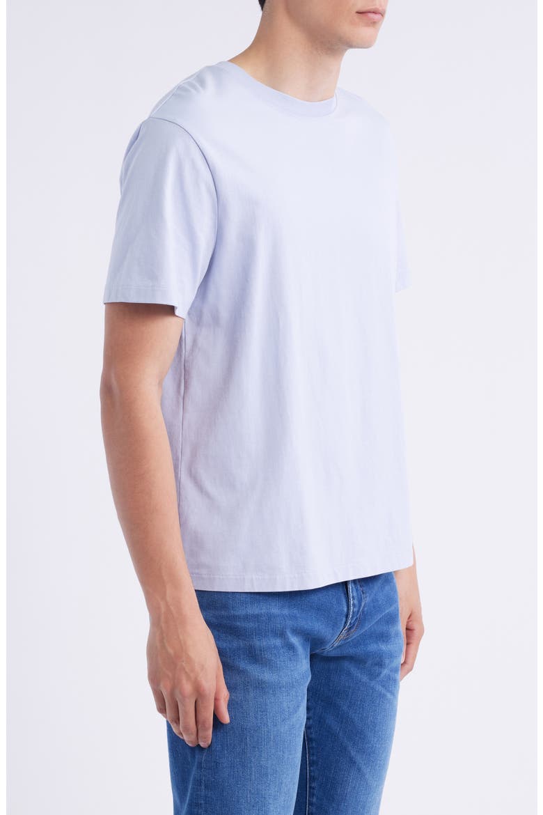 Logo Cotton T-Shirt, Alternate, color, BABY BLUE