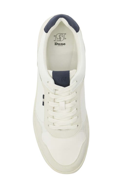Dune London Tinted Sneaker In White