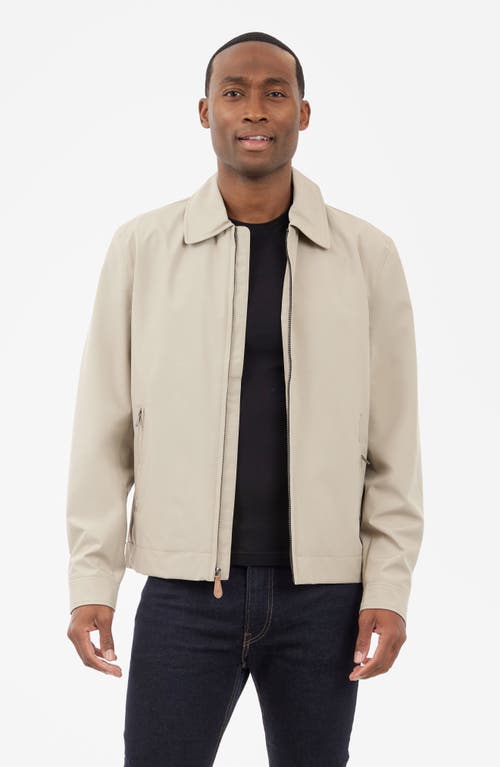 London Fog Athens Hipster Water Resistant Jacket In Cement