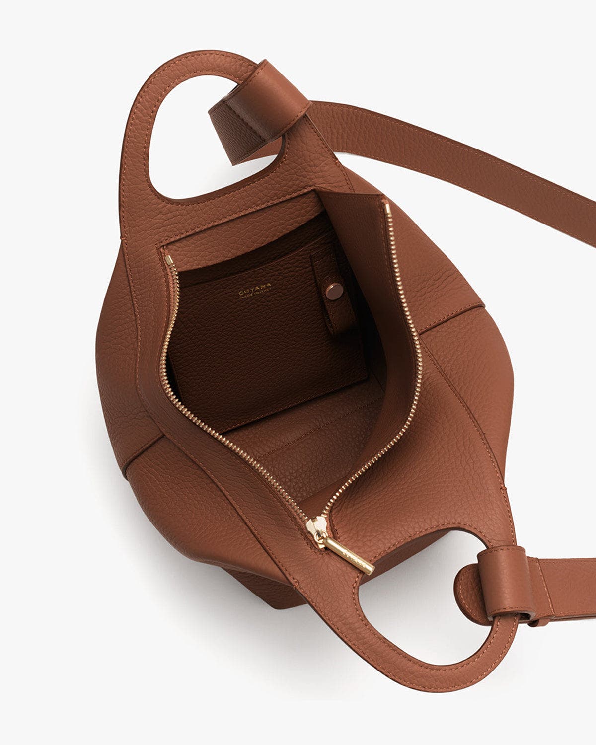 Cuyana Paloma Bag, Alternate, color, Dark Chestnut