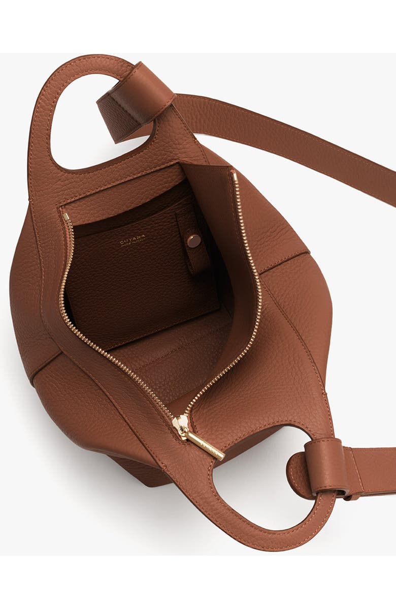 Cuyana Paloma Bag, Alternate, color, Dark Chestnut