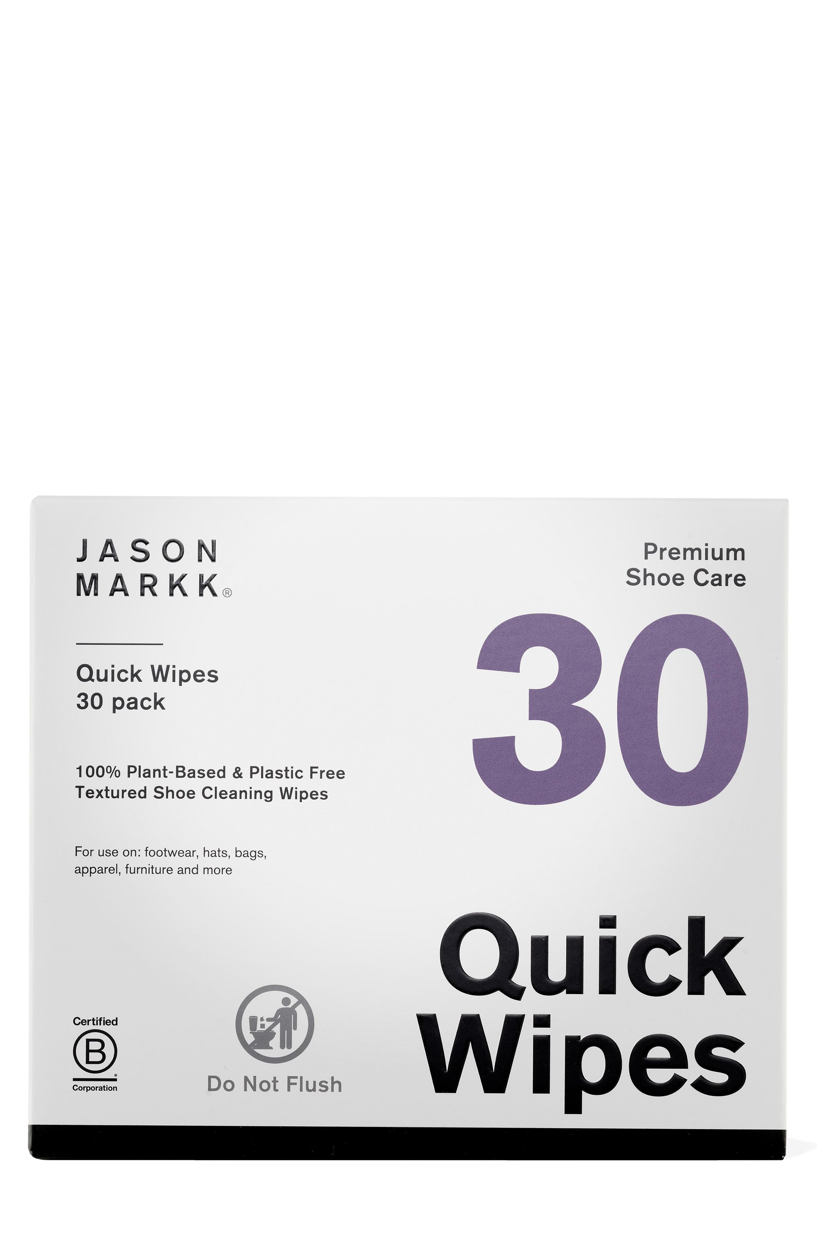 Jason Markk 30-Pack Shoe Cleaning Quick Wipes